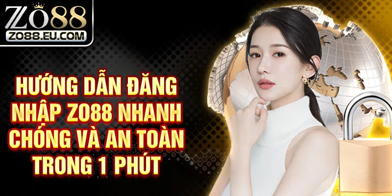Hướng dẫn đăng nhập zo88 nhanh chóng và an toàn trong 1 phút